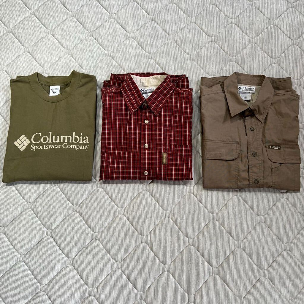 Columbia sportswear company ロンT&長袖シャツ 3点セットの画像1