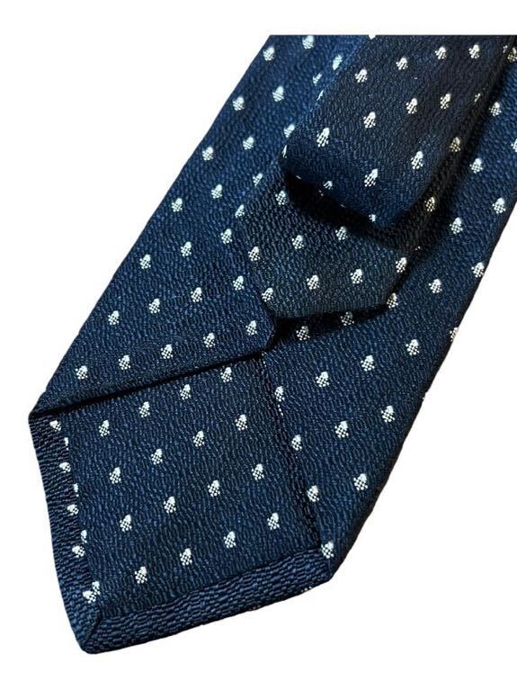 29[ бесплатная доставка ITALY]PRADA мужской мужчина джентльмен галстук бренд галстук общий рисунок темно-синий серия бизнес свадьба ходить на работу 