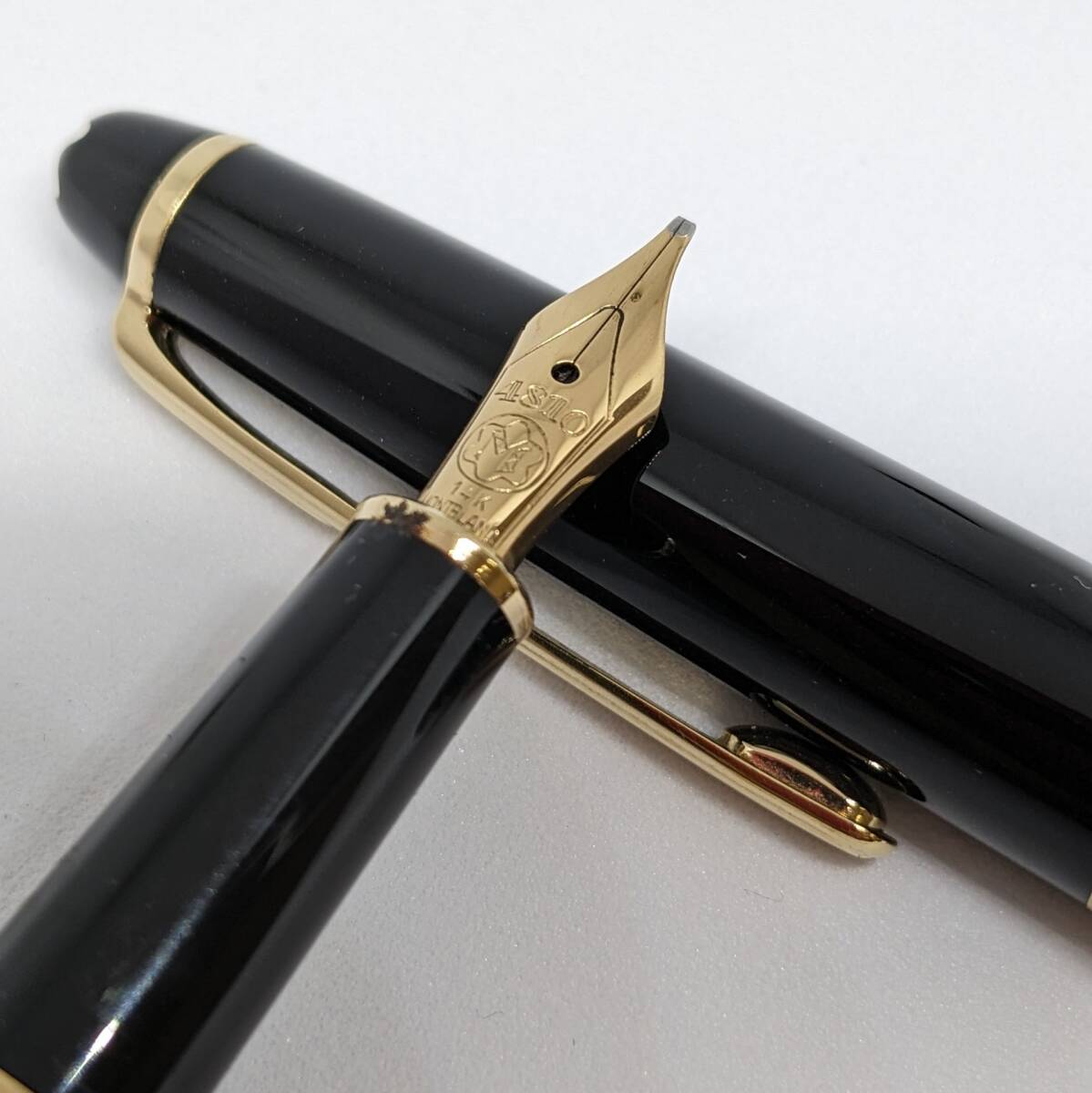 ◆◇#2966 MONTBLANC モンブラン 万年筆 MEISTERSTUCK マイスターシュテック 4810 ペン先 14K 刻印あり 筆記未確認◇◆の画像6