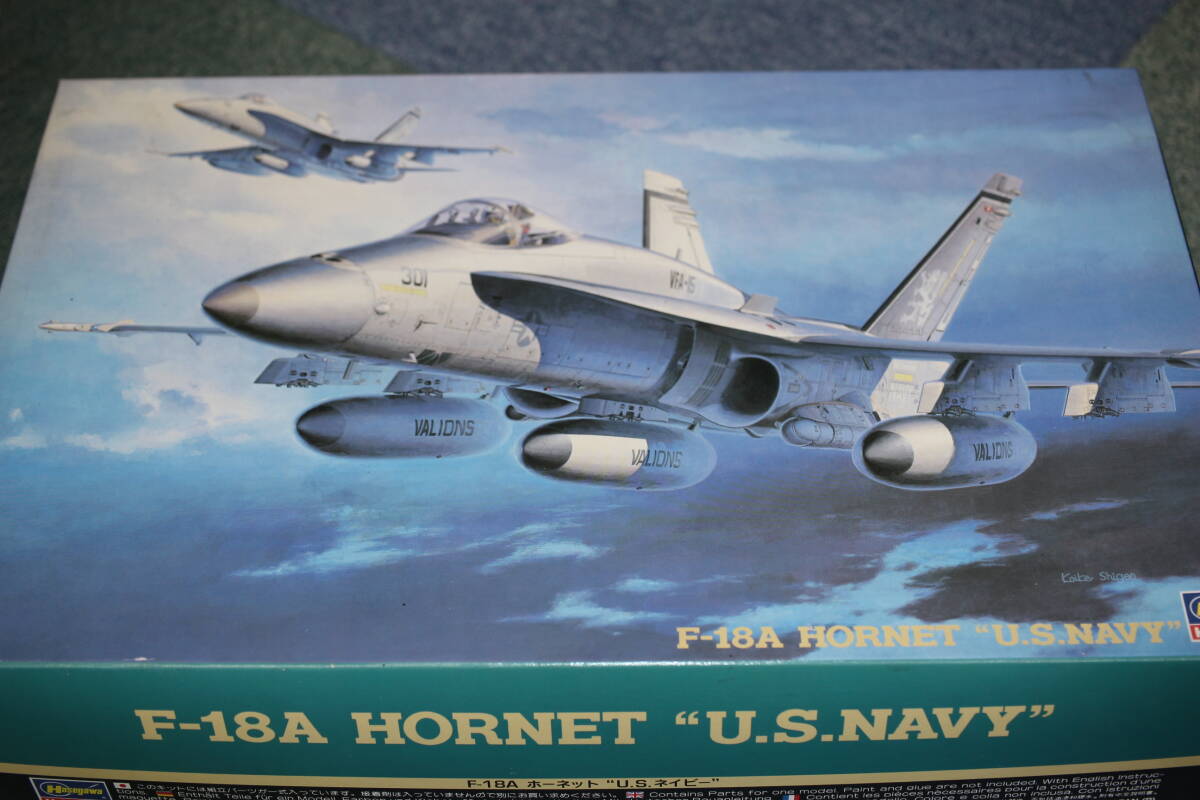 ハセガワ 1/48 ダグラス F-18A ホーネット ”US ネイビー” P２４  ※ 定形外送料 ￥７１０、 ゆうパック８０サイズの画像1