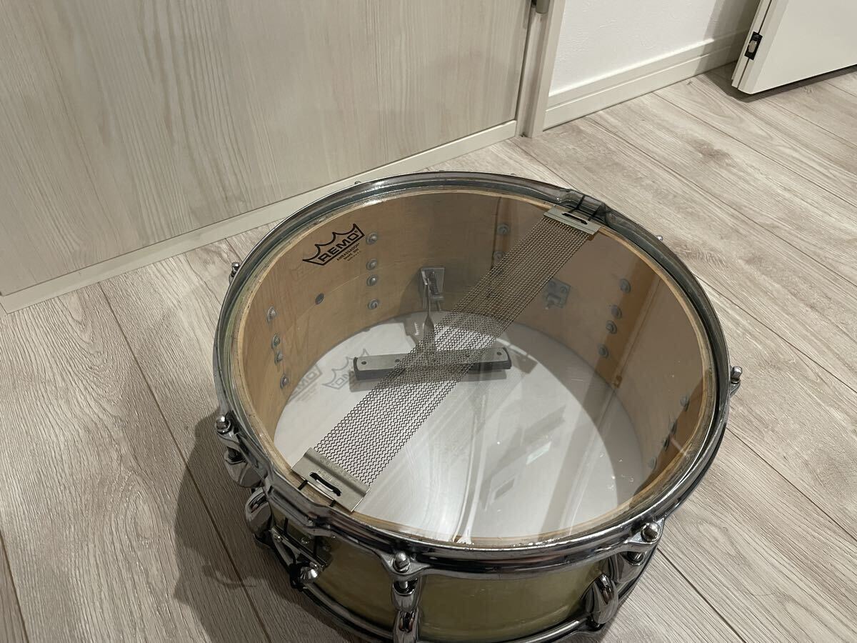 Vintage Gretsch snare drum 4153 グレッチフロアショー1950年代　3ply 14×6.5 スネア _画像4