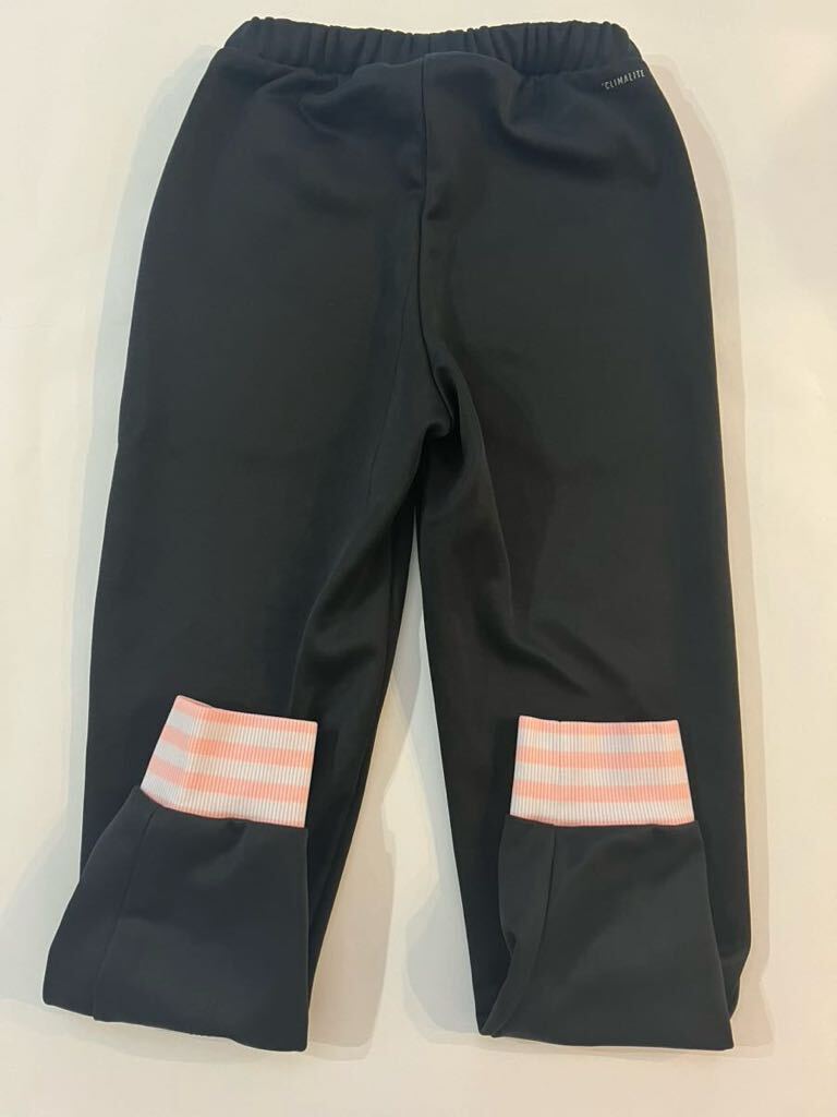 adidas アディダス ジャージ パンツ 上下セット 黒 ピンク 140 adidas アディダス ジャージ パンツ 上下セット 黒 ピンク 140