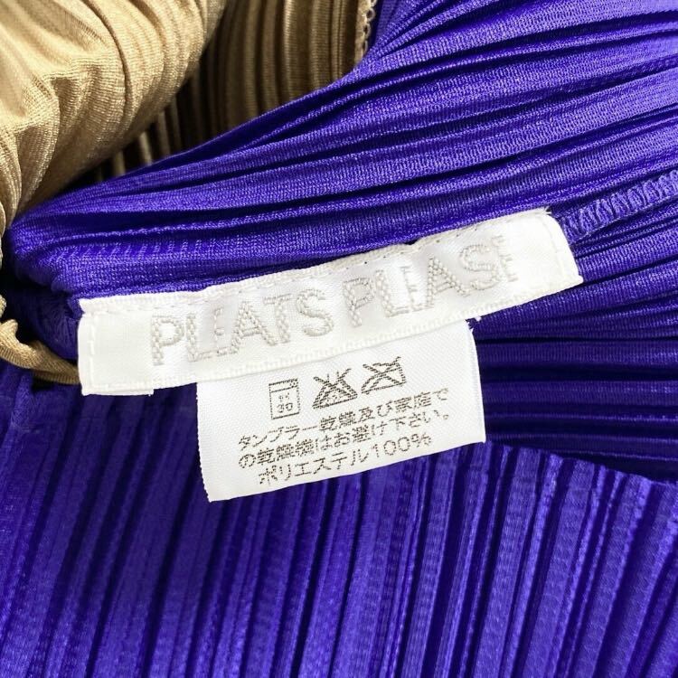 76d12-4 PLEATS PLEASE ISSEY MIYAKE プリーツプリーズ イッセイミヤケ 日本製 PP64-JK254 プリーツ半袖カットソー ショートスリーブ _画像6