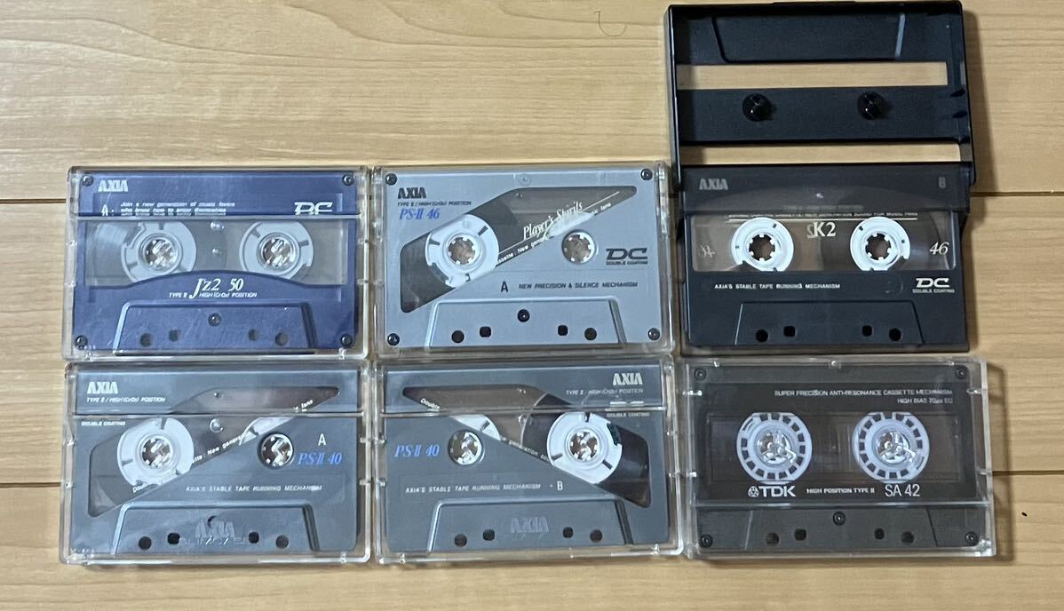 中古使用済み(ジャンク品扱い) カセットテープ ハイポジション 22本の画像3