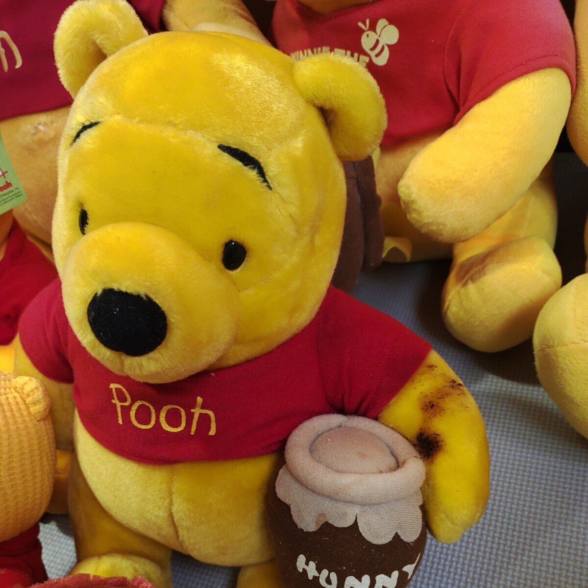 くまのプーさん ぬいぐるみ 16点まとめ ディズニー プーさん Disney Winnie the Pooh クッション ストラップ 100円スタート