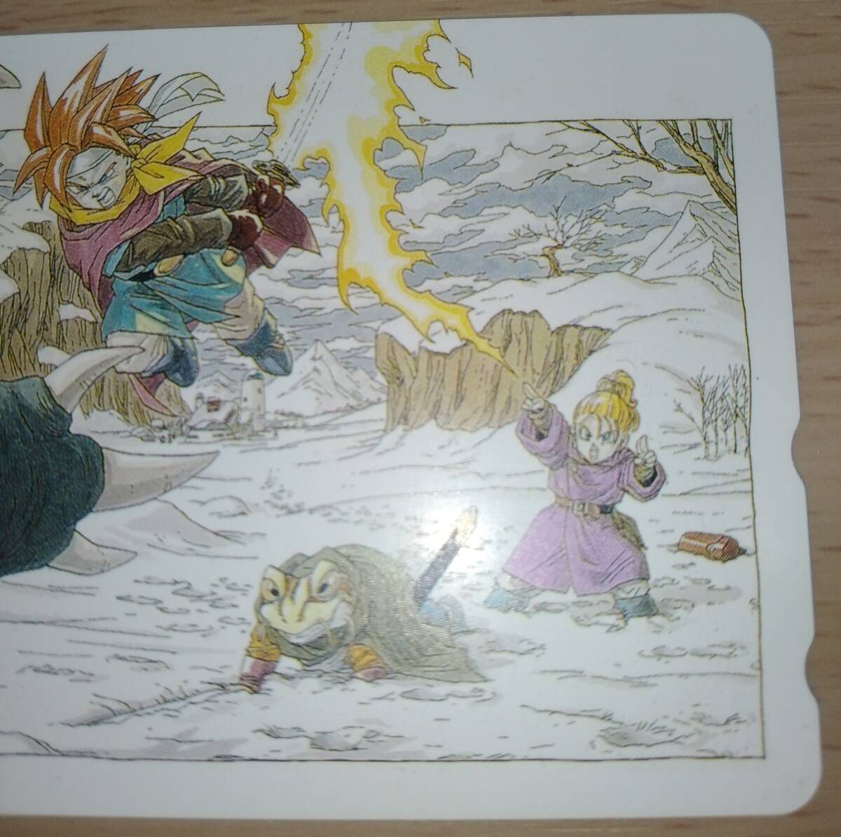 ☆ クロノトリガー　テレホンカード ☆ 未使用　レア　送料無料　当選品　CHRONO TRIGGER_画像3