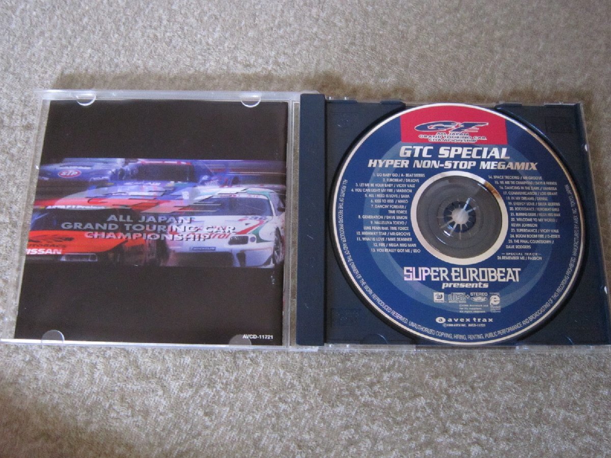 CD6773-スーパー・ユーロビート SUPER EUROBEAT presents GTC SPECIAL HYPER NON-STOP MEGAMIXの画像3