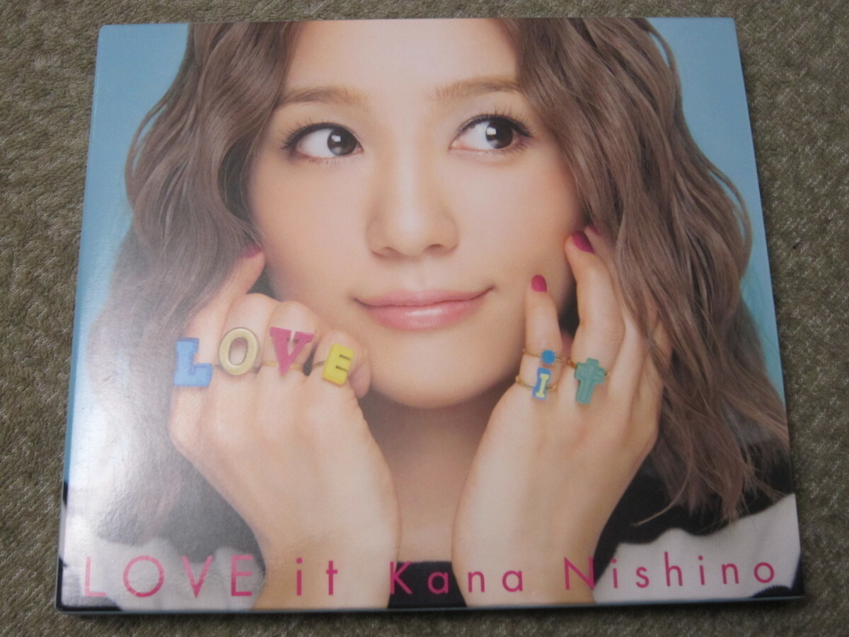 CD3585-西野カナ　LOVE it　CD+DVD_画像1