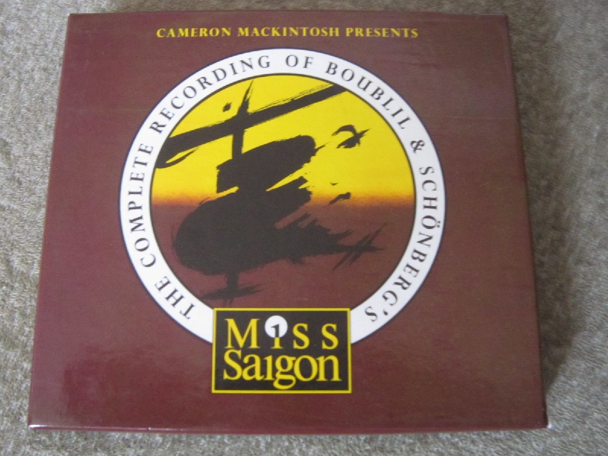 CD7083-MISS SAIGON サントラ　２枚組　海外盤_画像1