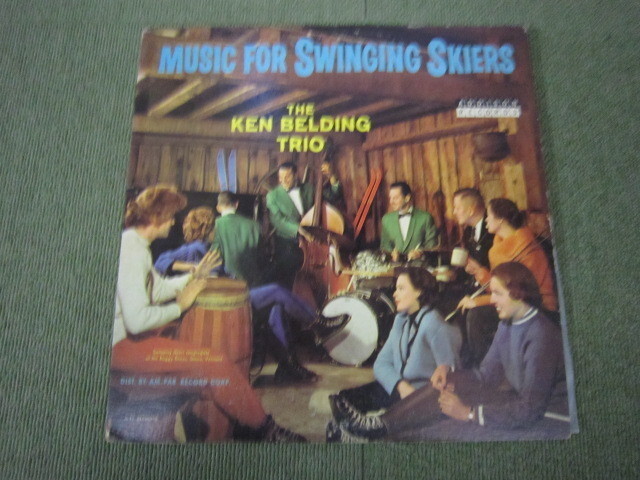 LP5232-THE KEN BELDING TRIO MUSIC FOR SWINGING SKIERS　※難アリ_画像1