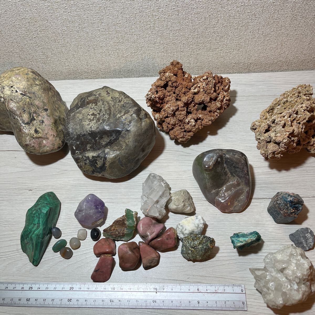 原石 天然石 鉱物 コレクション 鉱石 岩石 自然 鉱物標本 セット No.2の画像1
