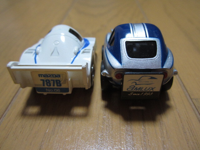 豪華セット！チョロQ　ＴＯＹＯＴＡ　２０００ＧＴ　トヨタ　２０００ＧＴ　ＭＡＺＤＡ　７８７Ｂ　マツダ　７８７Ｂ　２台セット　美品_画像5