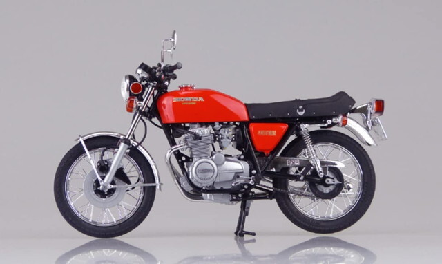 アオシマ 1/12 ザ・バイク No.03 ホンダ CB400F CB400FOUR '74 プラモデル　送料無料_画像4