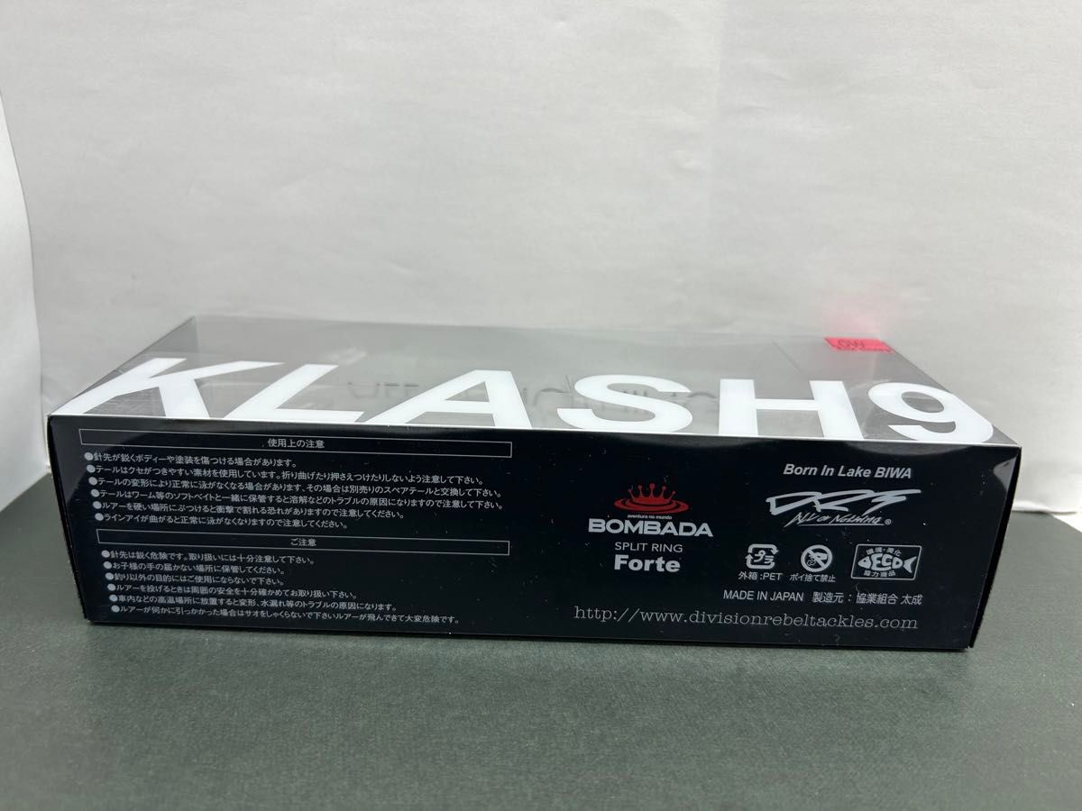 DRT KLASH9 クラッシュ9 Low Crystal Flash クリスタルフラッシュ ビッグベイト ルアー