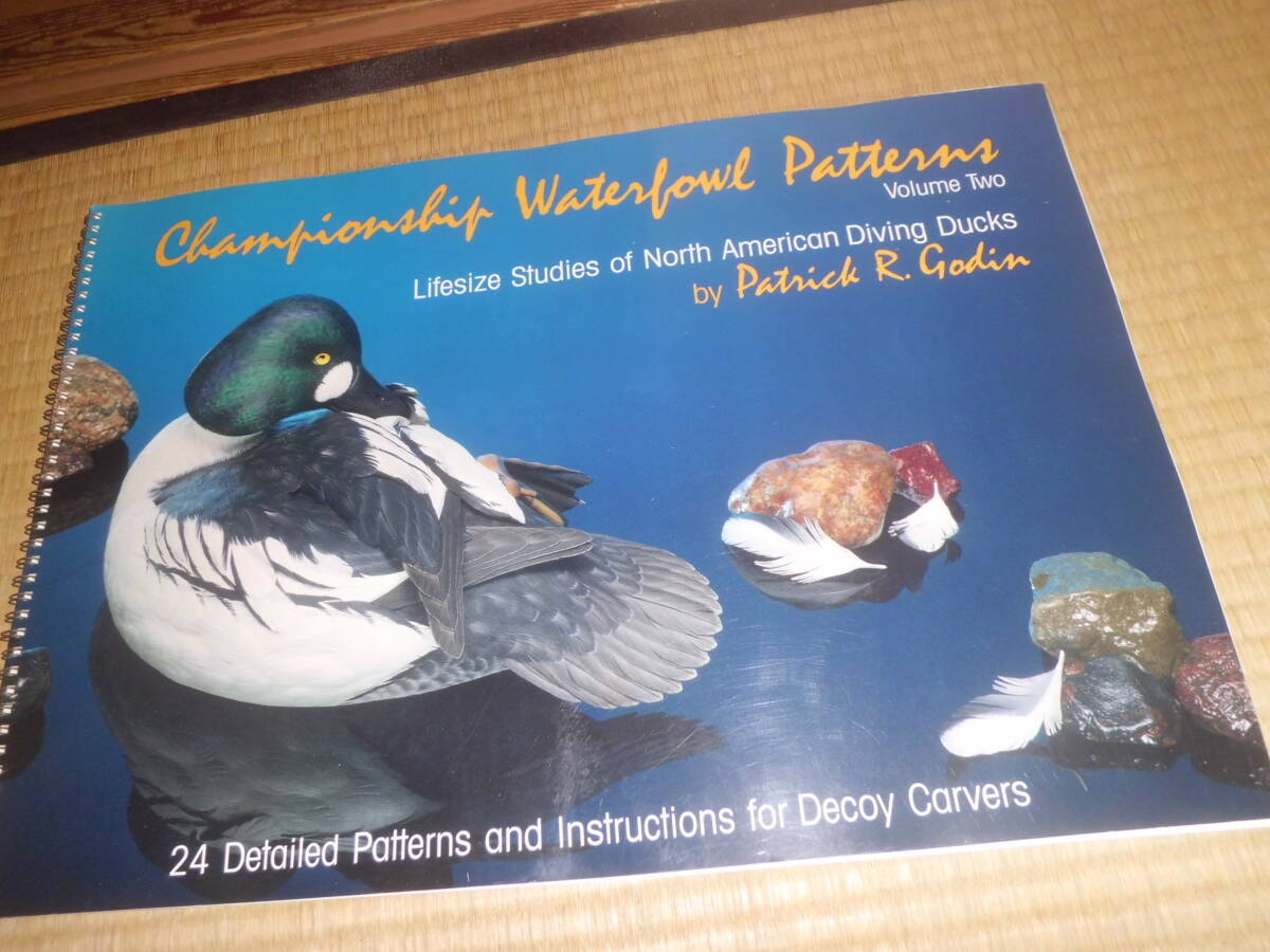 Championship Waterfowl Patterns Vol.2 By Patrick R. Godin Patrick go DIN bird Carving учебник утка 