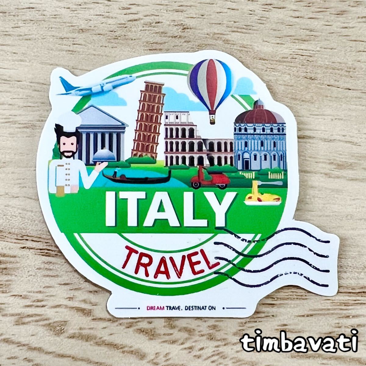 新品【イタリア】 ステッカー 2693の画像1