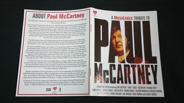 【輸入盤 盤美品 Blu-ray】ポールマッカートニー(Paul McCartney)『A MusiCares Tribute To Paul McCartney』2015年_画像5