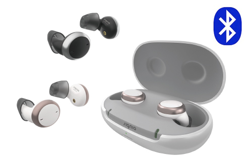 超美品　定価300000円　シグニア　充電式　補聴器　両耳　Signia Active　アクティブ_ブラックです。