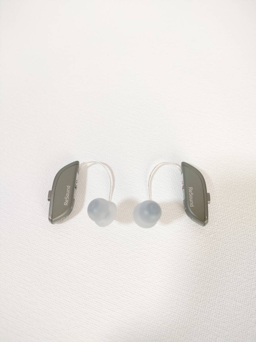  new goods regular price 360000 jpy li sound rechargeable hearing aid both ear Homme nia4 RU461-DRWC resound