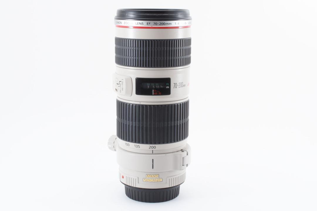 【162】美品 Canon キャノン EF 70-200mm F4 L IS USM ズームレンズの画像8