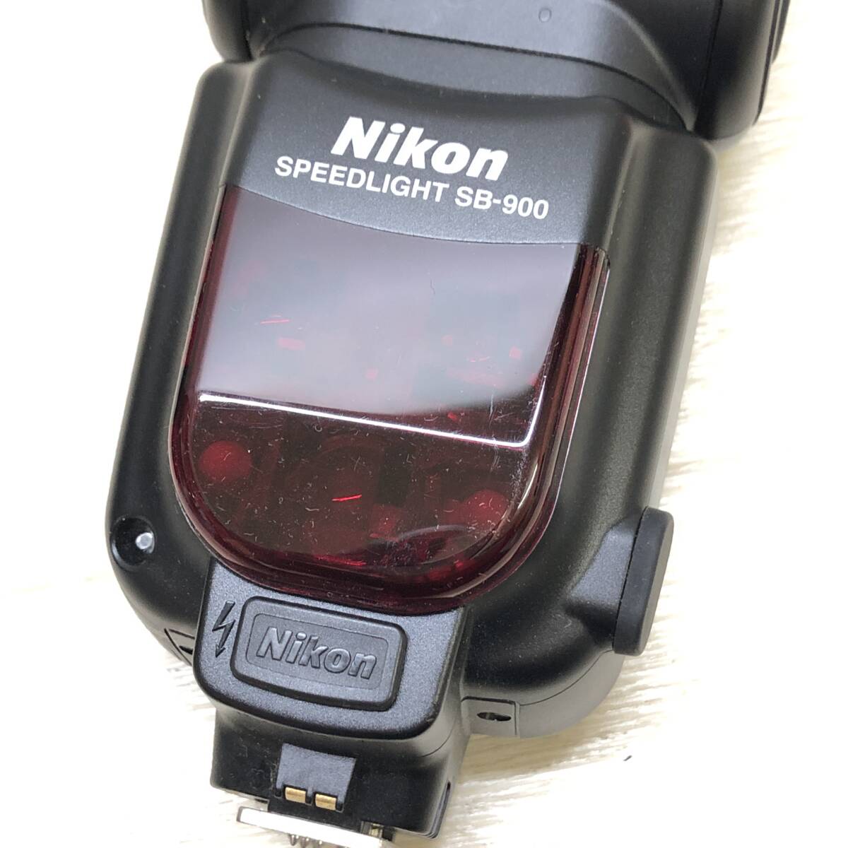 ♪Nikon ニコン スピードライト SB-900 スピードライト フラッシュストロボ カメラ 照明 通電のみ確認済み 現状品♪R23407の画像4