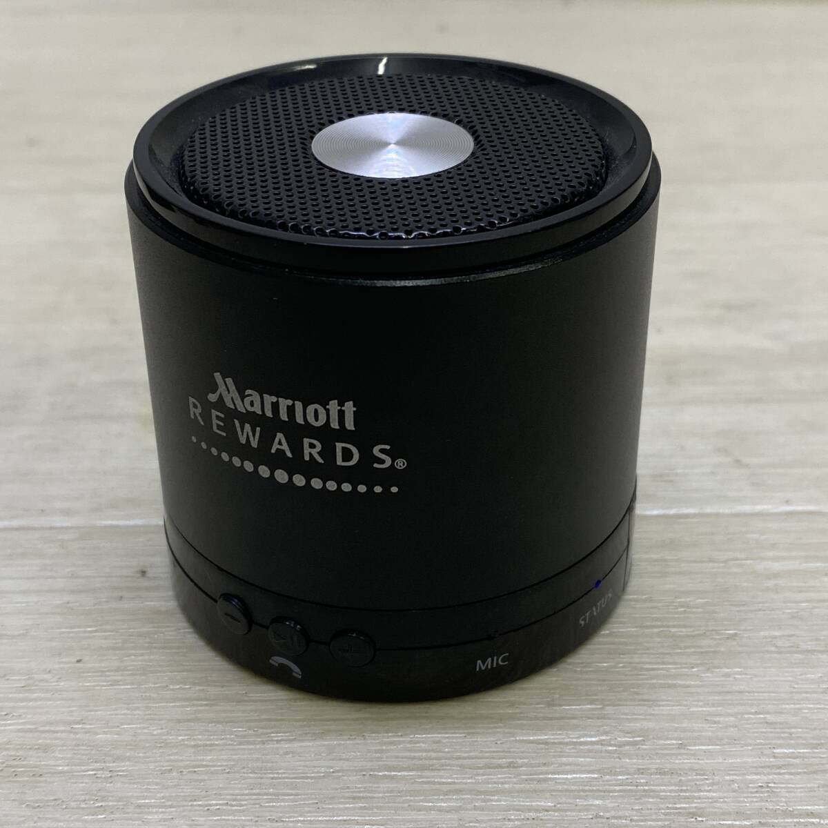 ▲ Marriott REWARDS コンパクト Bluetooth スピーカー ケーブル付属 音響機器 音出し確認済み USED ▲ C14131_画像2