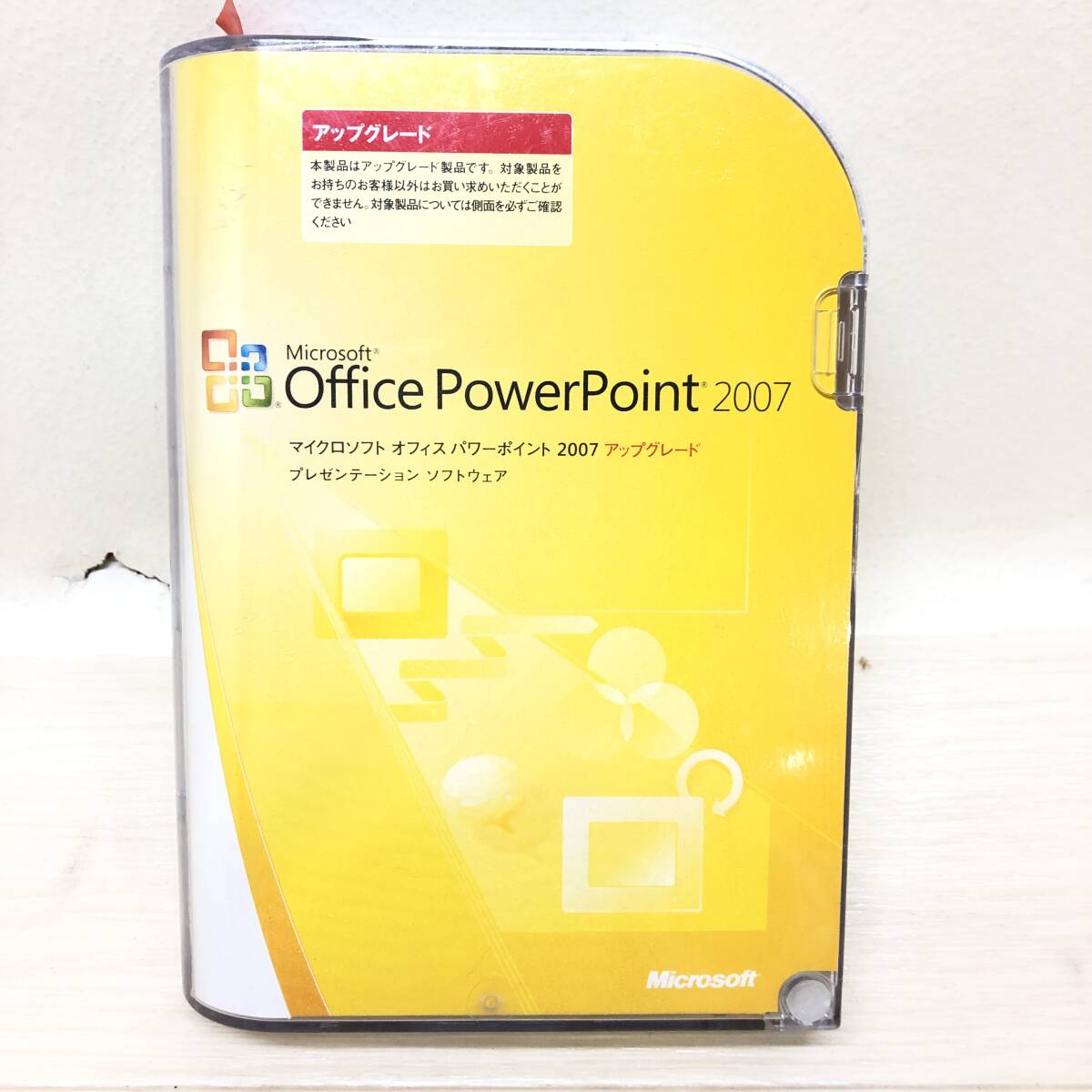 △ Microsoft Office PowerPoint 2007 マイクロソフト パワーポイント 2007 アップグレード プレゼンテーション 現状品 △K73210_画像1