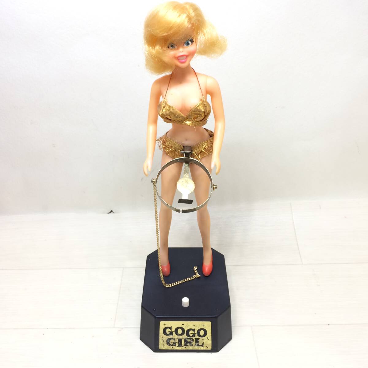 ☆TOMY GO GO GIRL Drink Mixer ドリンクミキサー 1969年 希少 昭和レトロ おもちゃ ビンテージ コレクション 通電確認 現状品☆C81230の画像1