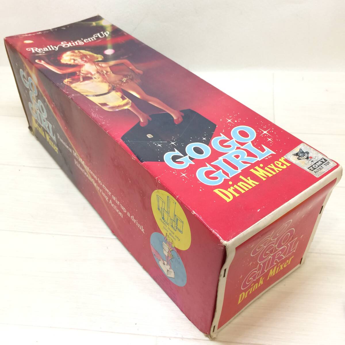 ☆TOMY GO GO GIRL Drink Mixer ドリンクミキサー 1969年 希少 昭和レトロ おもちゃ ビンテージ コレクション 通電確認 現状品☆C81230の画像10