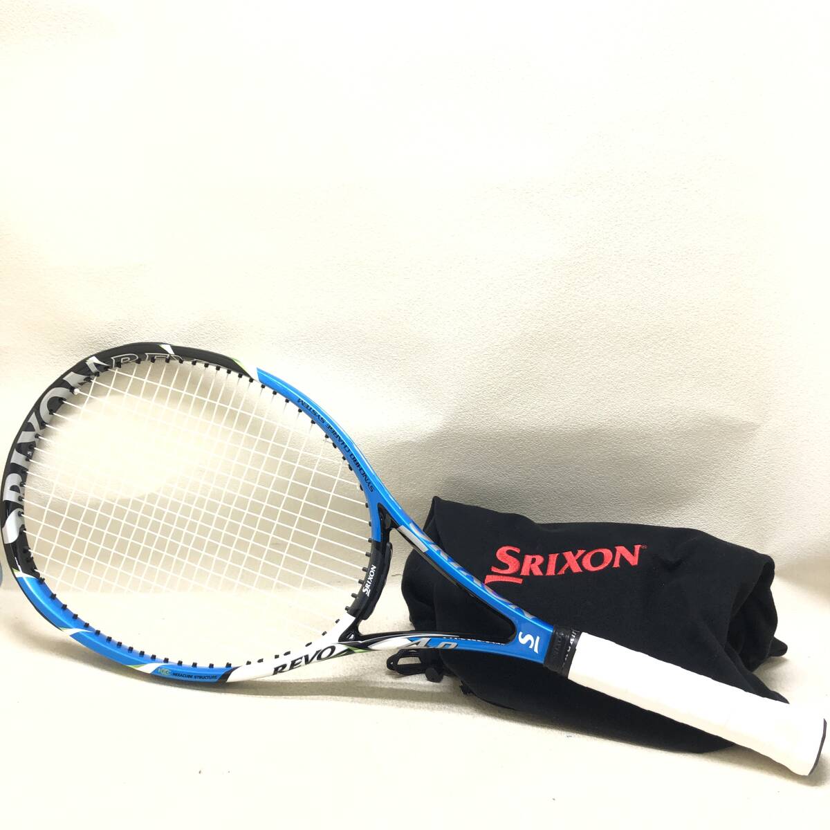 △SRIXON REVO X 4.0 テニスラケット スリクソン レヴォ DUNLOP ダンロップ テニス ラケット スポーツ 中古品△G73460の画像1