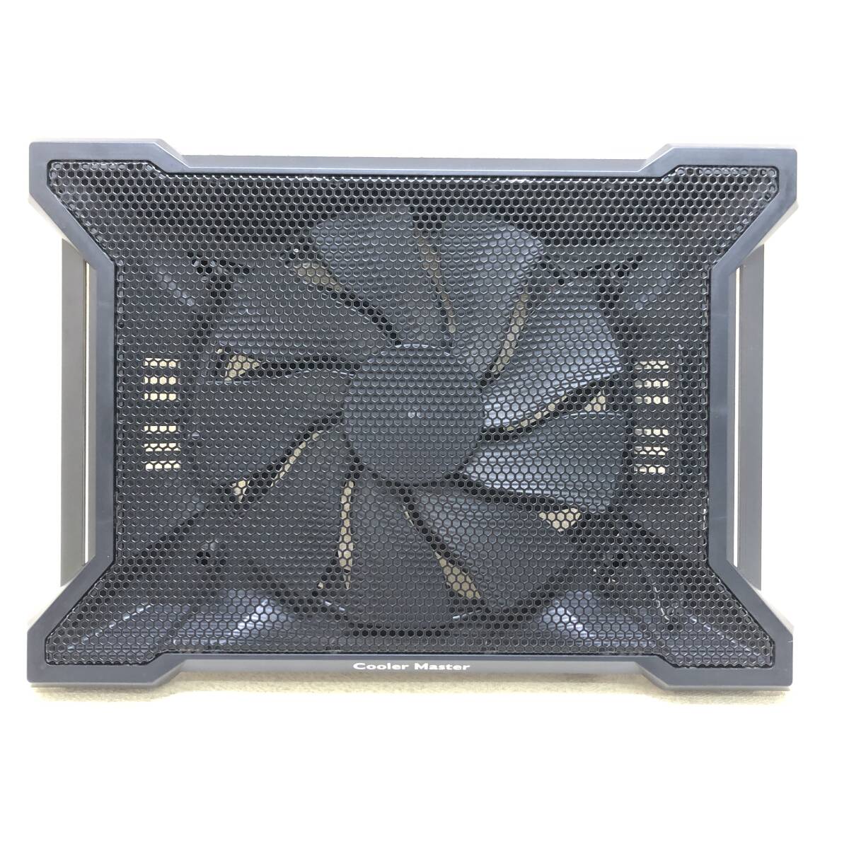 *Cooler Master cooler,air conditioner master for laptop cooler,air conditioner cooling fan pad PC personal computer peripherals operation verification ending secondhand goods *K02036