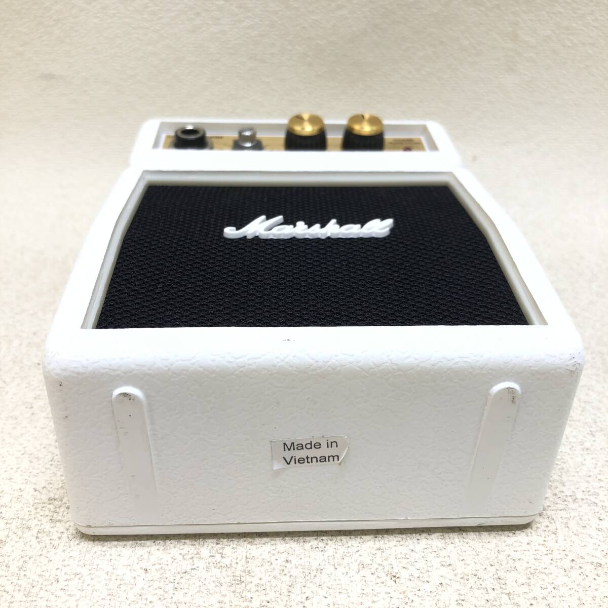 *Marshall Marshall MS-2W Mini усилитель гитарный усилитель ограничение цвет белый звуковая аппаратура рабочее состояние подтверждено б/у товар *C02073