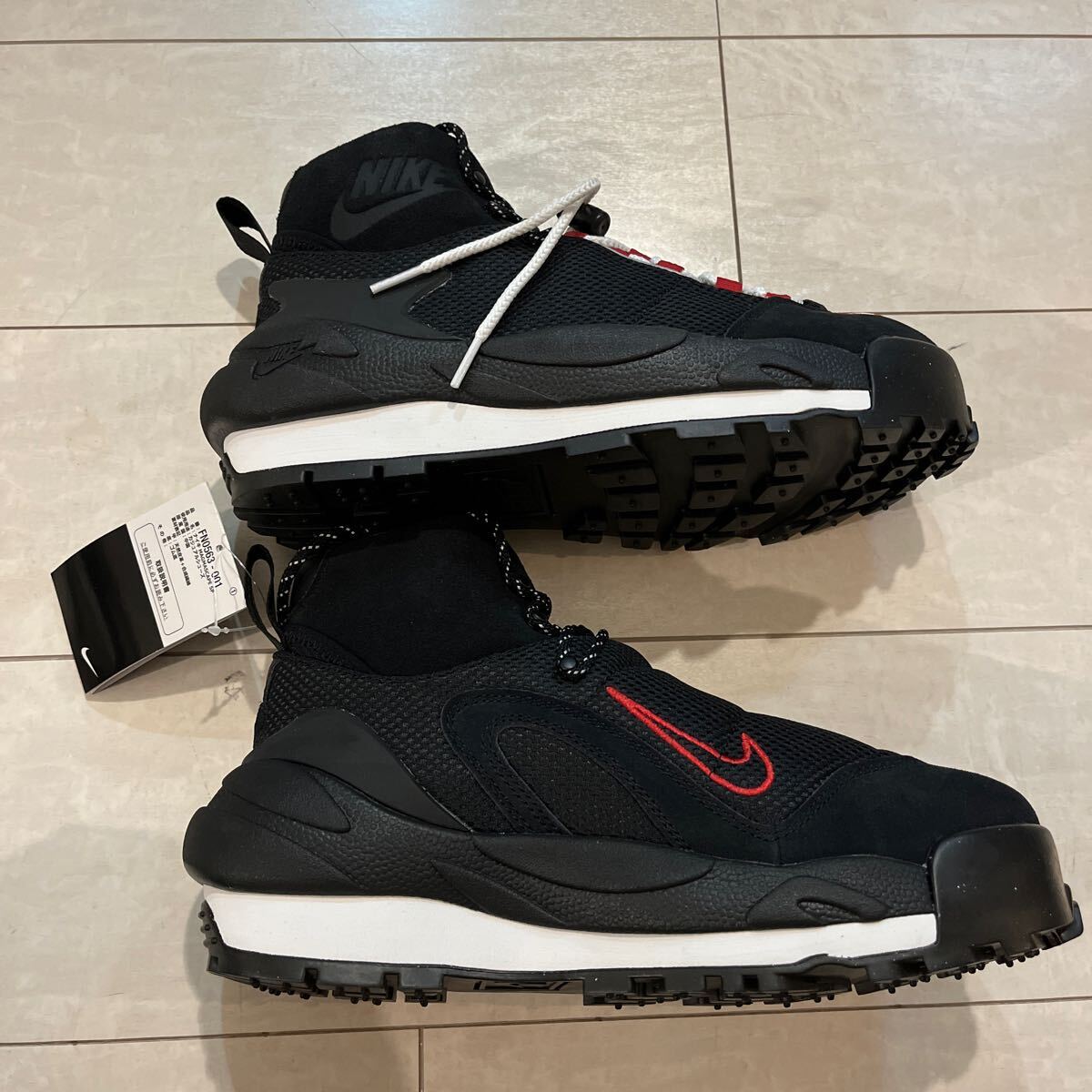 新品未使用 sacai NIKE MAGMASCAPE SP BLACK ブラック 27cm us9 ACG フットスケープ FOOTSCAPE マグマスケープ ナイキ の画像3