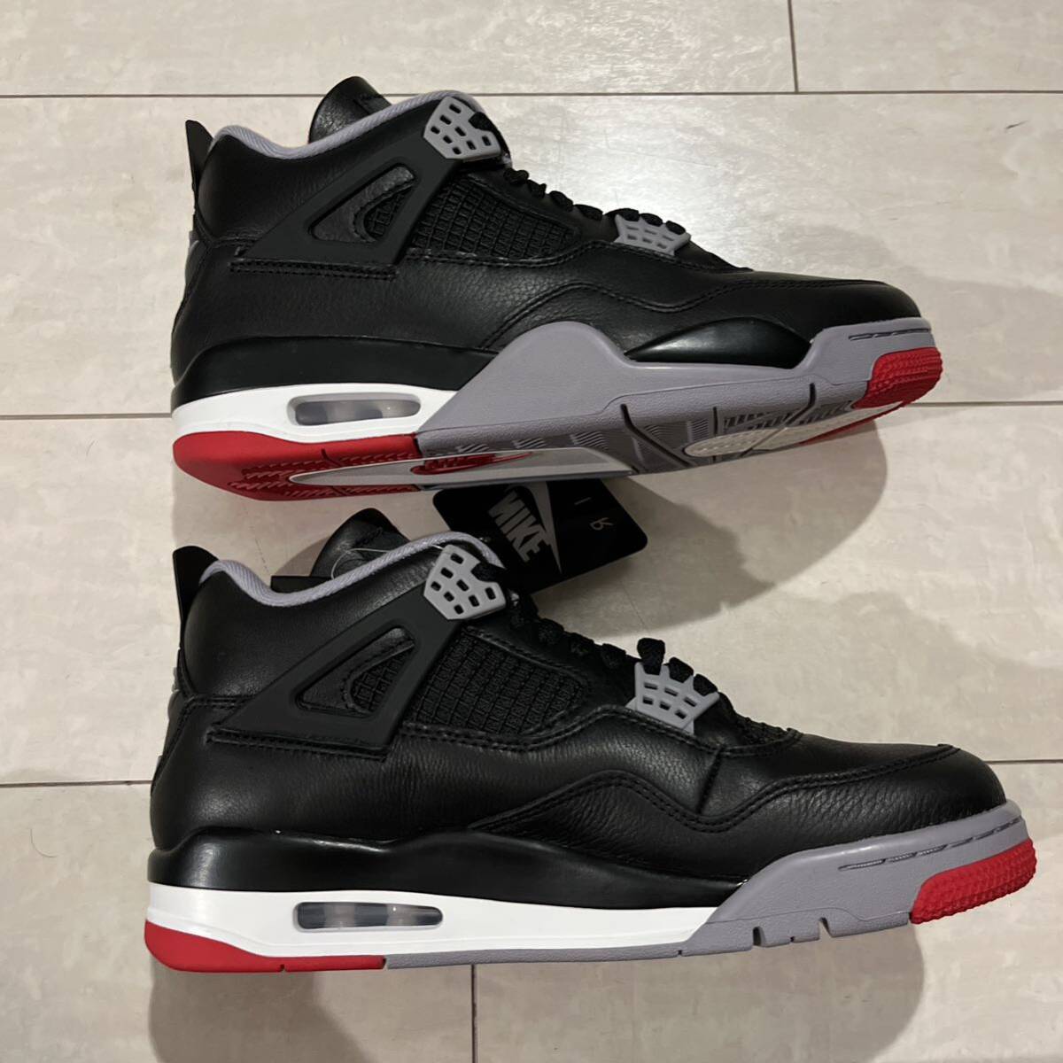 27.5 Nike Air Jordan 4 Retro Bred Reimaginedナイキ スニーカー ジョーダン _画像3