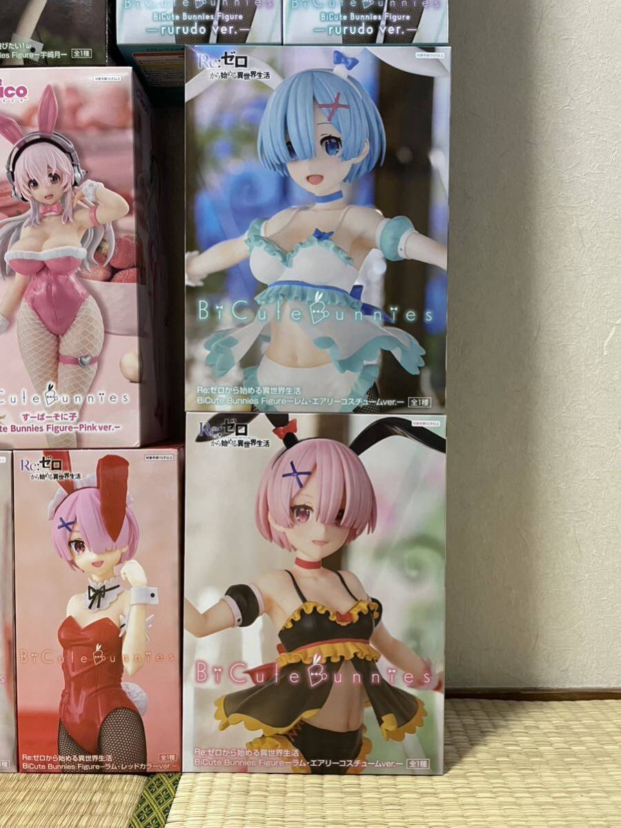 BiCute Bunnies Figure 初音ミク リゼロ リーファ 宇崎月 アスナ レム ラム マキマ 26個_画像10