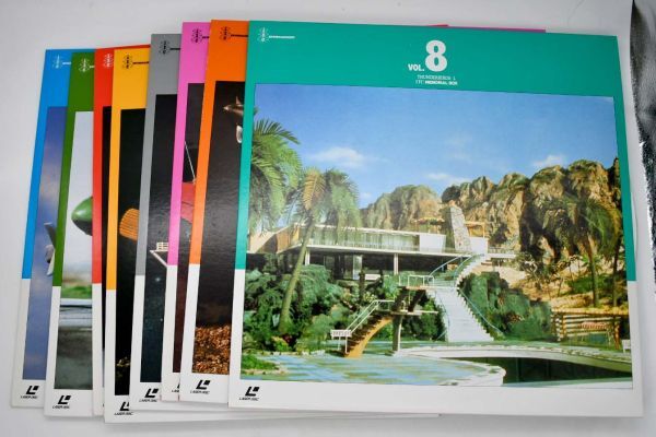  Thunderbird PART1 laser disk LD8 sheets set special limitation version gorgeous photoalbum attached all story new print .. digital master .1~16 story compilation 