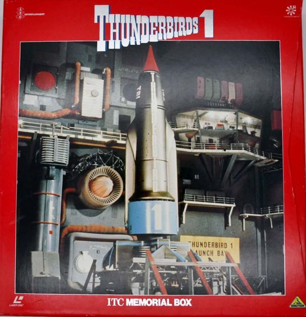 Thunderbird PART1 laser disk LD8 sheets set special limitation version gorgeous photoalbum attached all story new print .. digital master .1~16 story compilation 