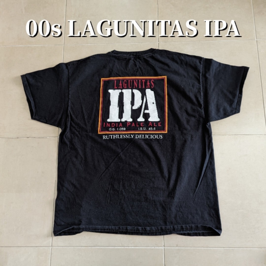 LAGUNITAS　IPA　ビール　Tシャツ ブラック　XL_画像1
