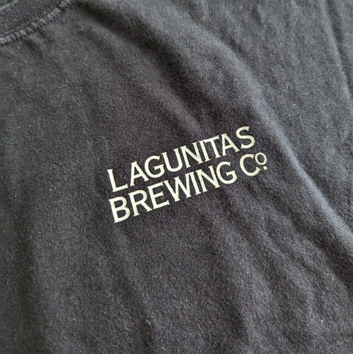 LAGUNITAS　IPA　ビール　Tシャツ ブラック　XL_画像3