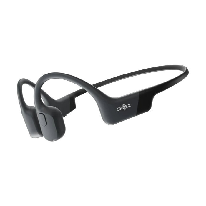 OPENRUN Black SHOKZ 骨伝導イヤホン Bluetooth V5.1、マルチペアリング対応、デュアルノイズキャンセリングマイク搭載_画像2