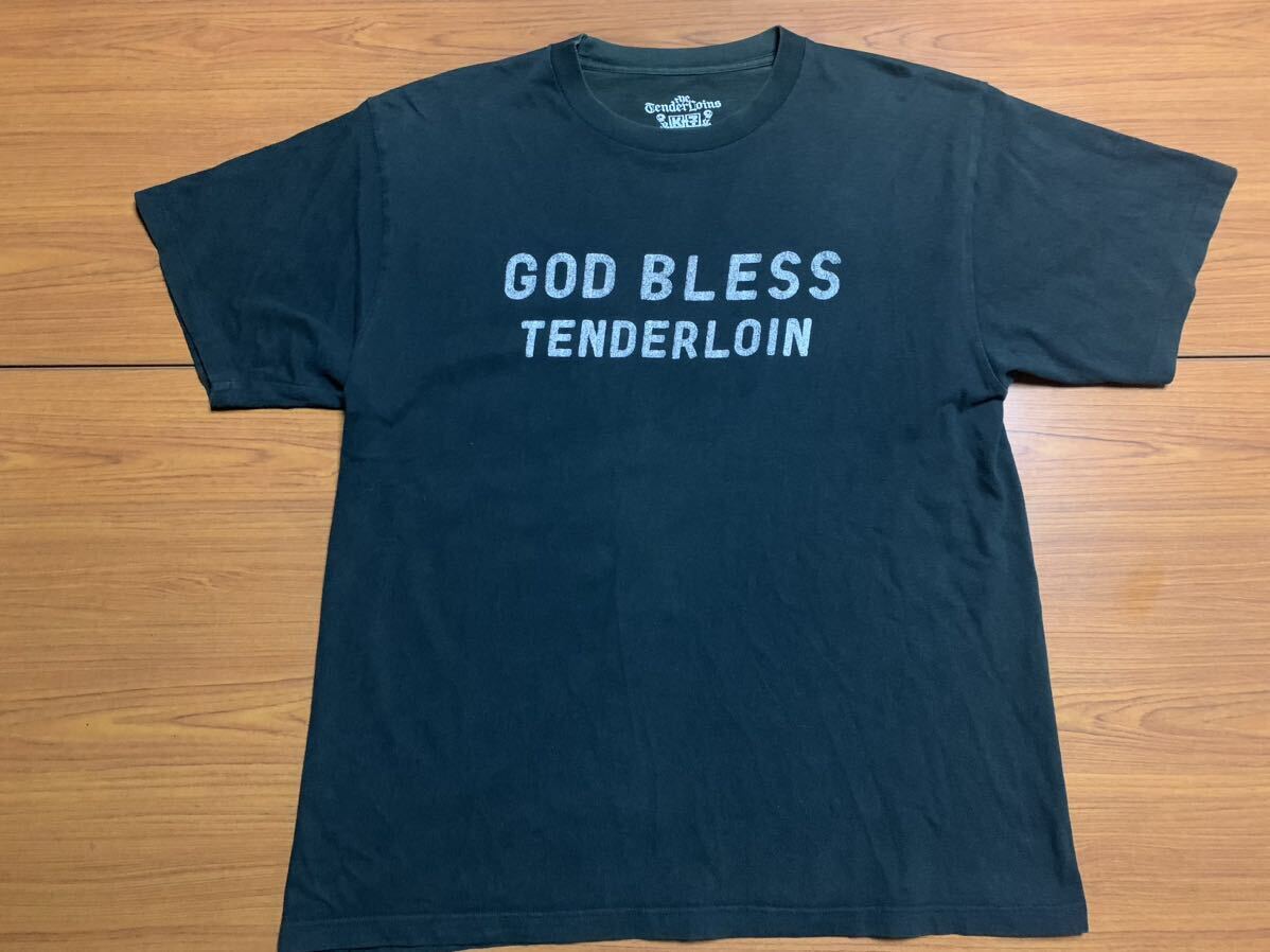 テンダーロイン Tシャツ XL tenderloin GODBLESS GOD BLESS ビンテージ シャツ xl l_画像2