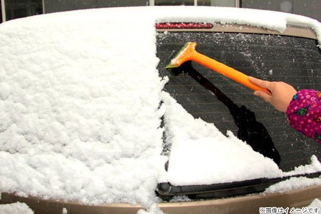 雪・霜とりスクレーパー 車ガラス用 