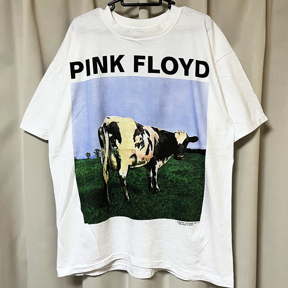 XLサイズ PINK FLOYD ピンクフロイド ロック バンドTシャツ ATOM HEART MOTHER 原子心母 牛 乳牛 新品レア（90sビンテージ BROCKUM USA製）の画像3