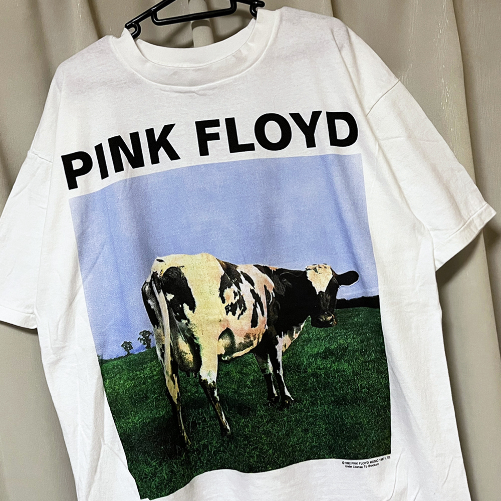 XLサイズ PINK FLOYD ピンクフロイド ロック バンドTシャツ ATOM HEART MOTHER 原子心母 牛 乳牛 新品レア（90sビンテージ BROCKUM USA製）の画像1