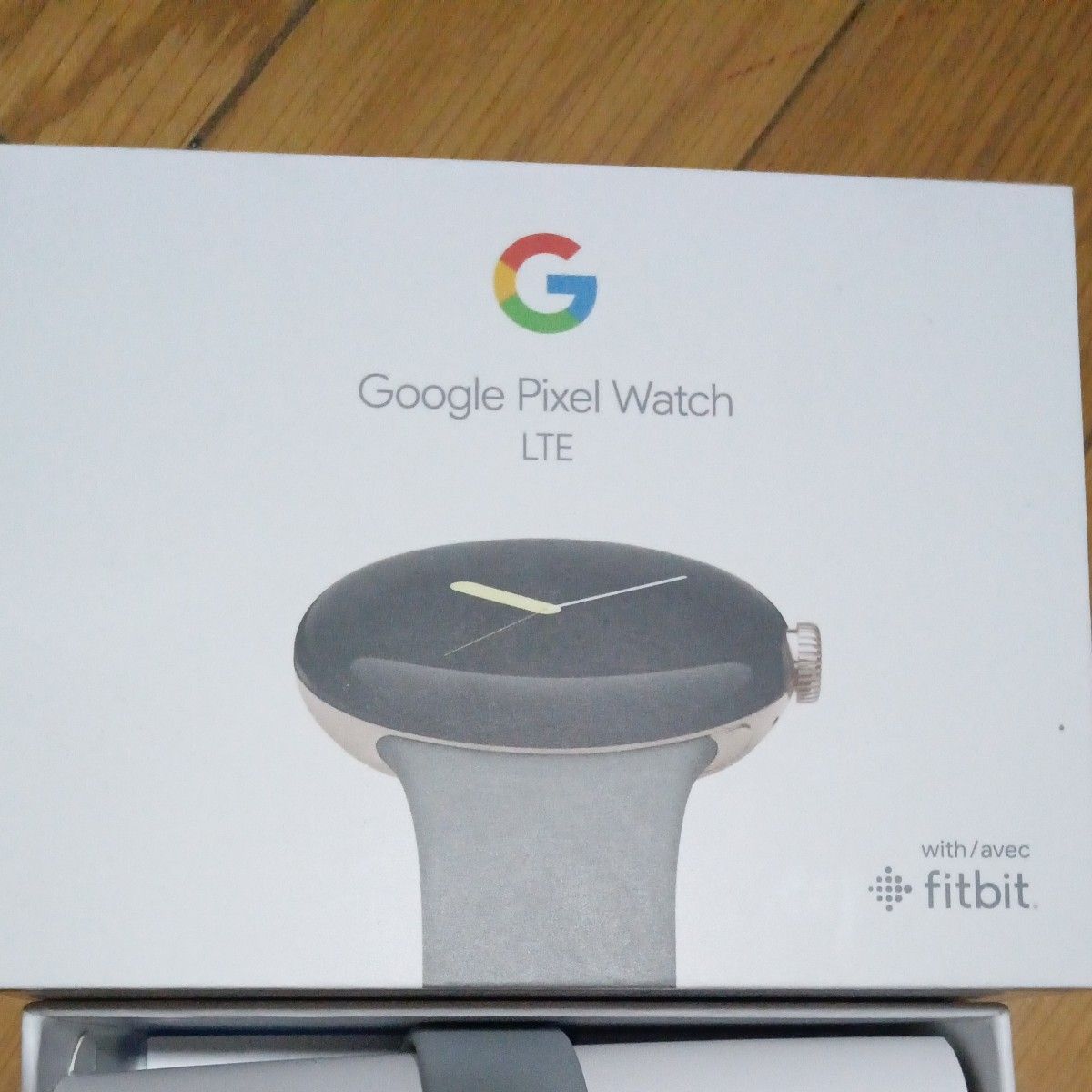 【新品　未使用　SoftBank店舗で購入】 Google Pixel Watchシャンパンゴールドケースアクティブバンドヘーゼル