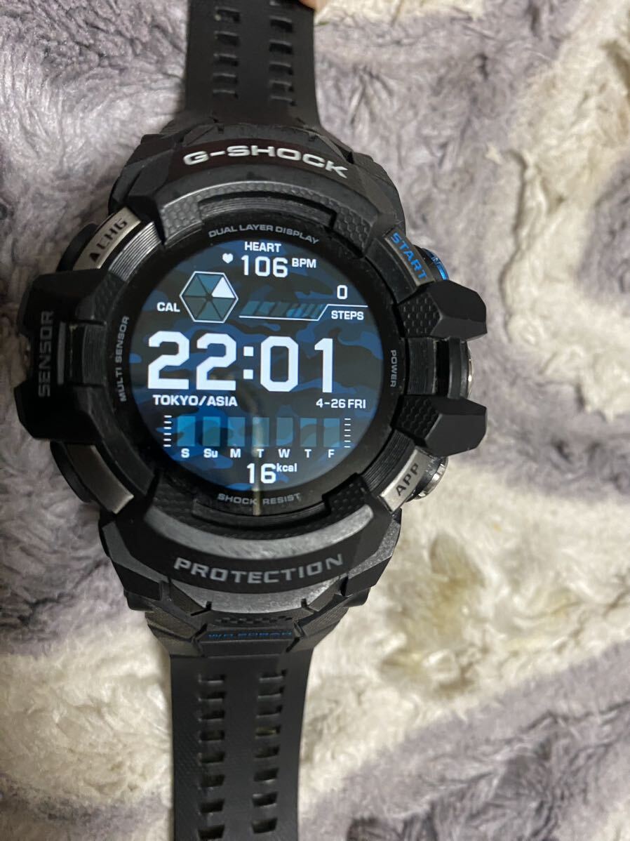 CASIO G-SHOCK GSW- H1000カシオ ジーショック 腕時計 充電式 稼働品_画像1