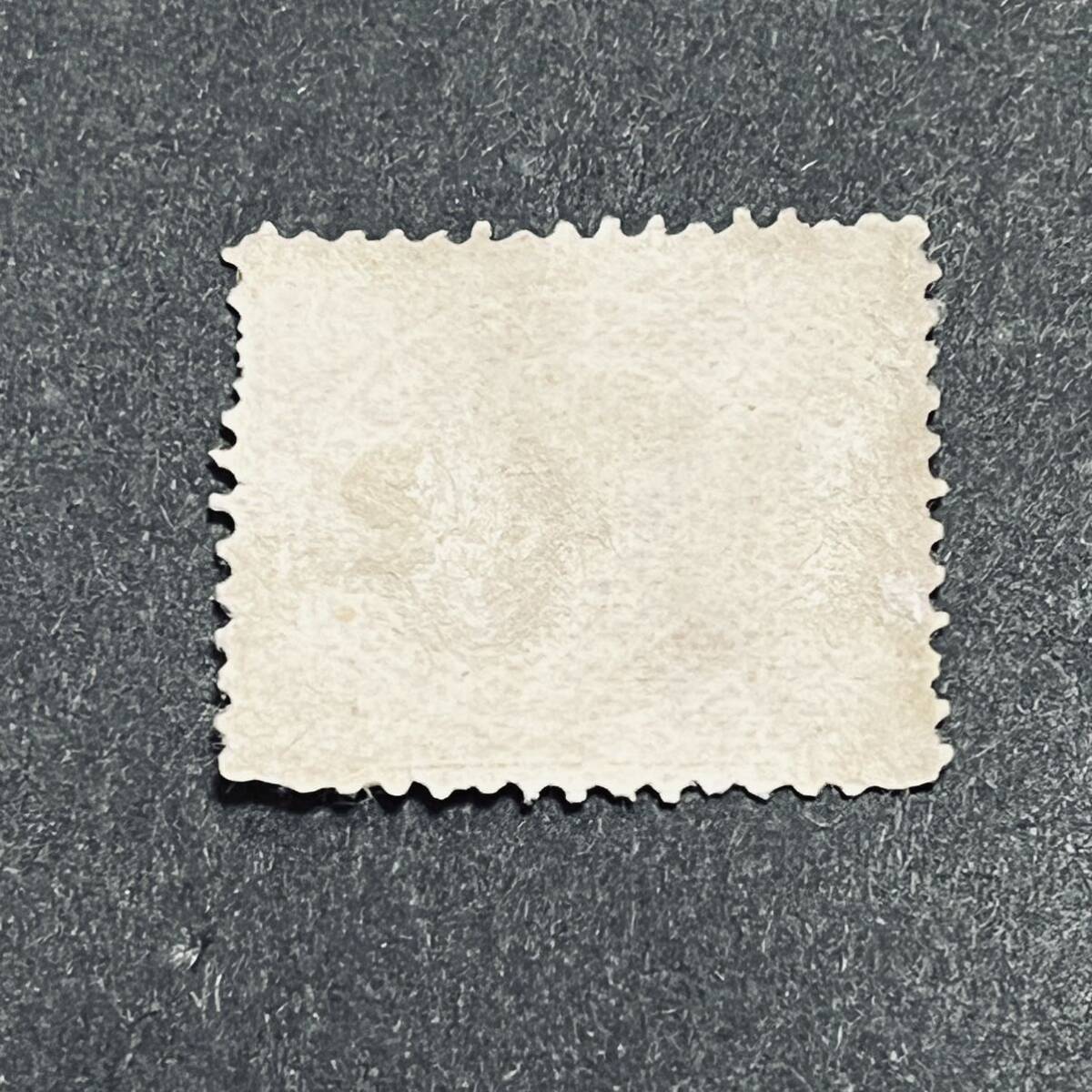 1889年 欧文印使用済 新小判20銭 ゴム20mm欧文印YOKOHAMAの画像2