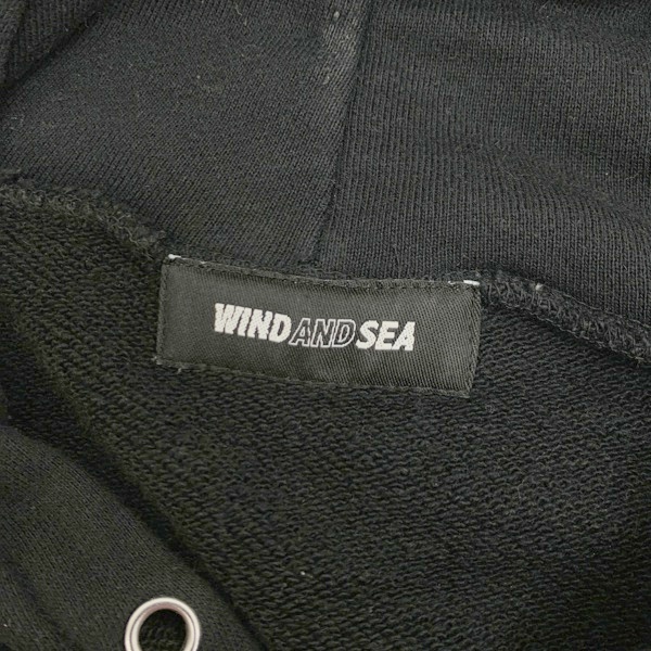 WIND AND SEA 20AW SEA HOODIE ロゴ プルオーバー スウェット パーカー フーディー WDS-20A-TPS-05 ウィンダンシー トップス DM11224■_画像3