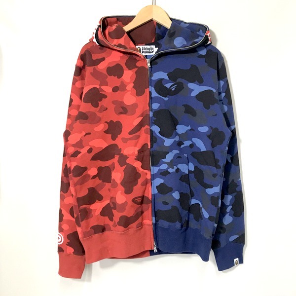 A BATHING APE CAMO SHARKHOODIE 001ZPI801017M シャーク A BATHING APE CAMO SHARKHOODIE 001ZPI801017M シャーク