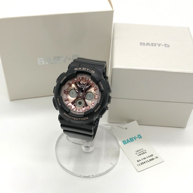 CASIO BABY-G BA-130-1A4JF 腕時計 ウォッチ 箱付 カジュアル 通勤 通学 ビジネス アウトドア レディース カシオ 服飾小物 B4236◆_画像1